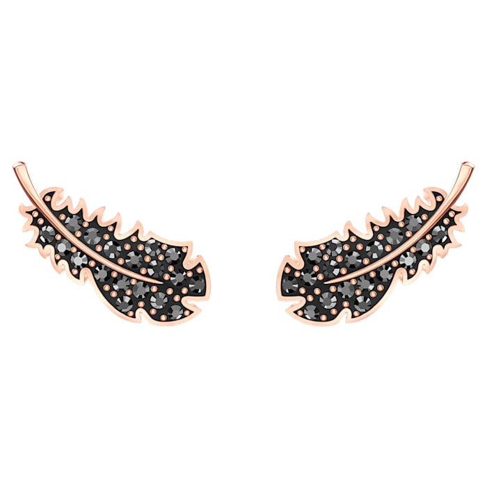 Earrings Naughty Swarovski Woman Crystal Black 5509722