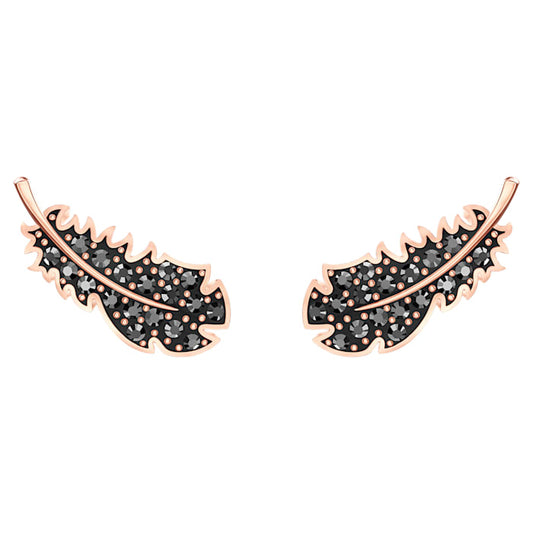 Earrings Naughty Swarovski Woman Crystal Black 5509722